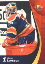 2006-07 Swedish SHL Elitset #158 Daniel Larsson