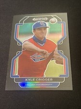 2022 Prizm Draft Picks Baseball Black Prizm #PDP202 Kyle Crigger - Marlins