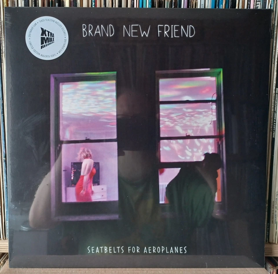 (32) Brand New Friend - Seatbelts For Aeroplanes LP ltd, magenta vinyl NEW Foto 1 de 1