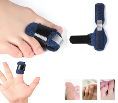 BARGAIN WELLS Zehenbefestigung Schiene begradigen Strebe verstellbar Bruch Zehenschiene Korrektor