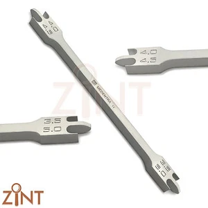 Soportes de ortodoncia colocación medidor de altura dentista medidor de altura tipo mecha nuevo - Imagen 1 de 3