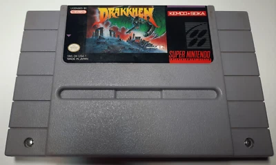 Drakkhen (SNES) Authentic, Tested, Working! - Image 1 of 4