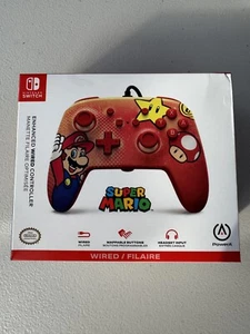 PowerA Enhanced Wired Controller for Nintendo Switch - Super Mario New!! - Picture 1 of 5