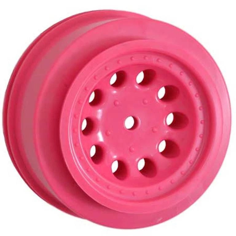 Roda de curso curto revólver dianteiro RPM, rosa: barra TRAXXAS 2WD RPM82327 - Imagem 1 de 1