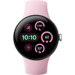 Google Pixel Watch 3 41mm Silver / Rose Quartz 32GB + 2GB WIFI + Bluetooth NEW - Zdjęcie 1 z 4