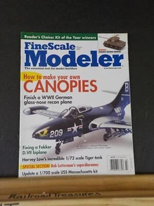 FineScale Modeler 2005 March How to make your own canopies - Imagen 1 de 2
