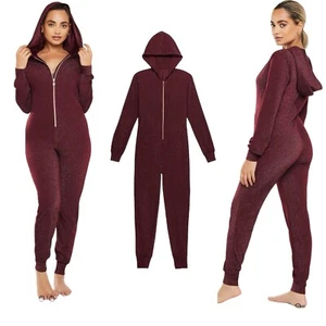 SAVAGE X FENTY Gr. M Sleep & Shine Kapuzenpullover weinrot rot Oversize Stretch NEU - Bild 1 von 14