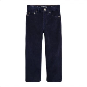 J Crew Kids' classic-fit stretch corduroy pant Boys Size 6 Navy Blue - Picture 1 of 4