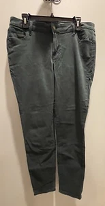 Old Navy Rockstar Mid Rise Soft Skinny Jeans GREEN Women’s 14 - Picture 1 of 5