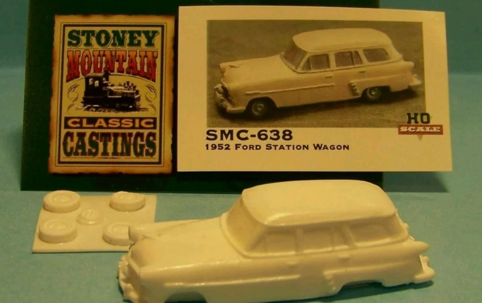Ford station wagon 1952 Stoney Mountain Classic 1:87 resina kit - Immagine 1 di 1