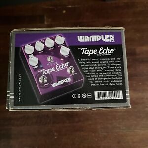 Wampler Faux Tape Echo V2 Delay Pedal. Made In USA.