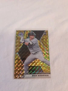 2021 Panini Mosaic Mosaic Reactive Yellow Nick Madrigal Chicago White Sox #244 - Picture 1 of 1