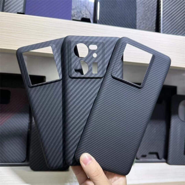  FZYM Carbon Fibers Case for Xiaomi 12S Ultra,Black