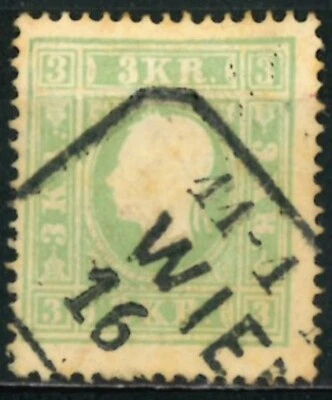 AUSTRIA Imperio Austro-Húngaro 1859 Emperador Francisco José I, 1830-1916 - Repujado Foto 1 de 2