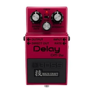Boss DM 2W Waza Craft Delay Pedal with All Analog Circuit and Two Output Jacks - Picture 1 of 6