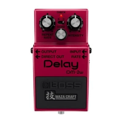 Boss DM 2W Waza Craft Delay Pedal with All Analog Circuit and Two Output Jacks - Image 1 of 4