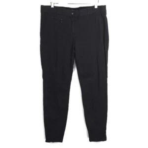 J. CREW Gr. 10 Minnie Stretch Baumwolle Cropped Hose anthrazit schwarz - Bild 1 von 10