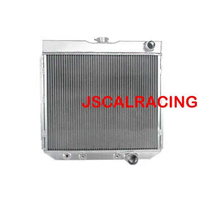 Radiador de aluminio para Ford Mustang 67-69 Galaxie 500 63-72 Cougar 67-70 3 filas AT Foto 1 de 4
