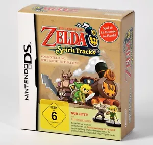 Nintendo DS, The Legend of Zelda: Spirit Tracks, caja de preventa, embalaje original, nuevo con error - Imagen 1 de 8