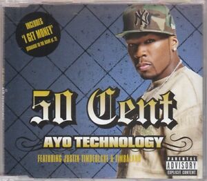 50 Cent und Justin Timberlake Ayo Technology I get Money Musik CD 2 Tracks 2007