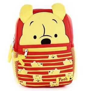 Disney Winnie The Pooh Backpack Mini Child Harness 18M+ Insulated Red Yellow