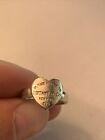 Tiffany & Co. Silver Return to Heart Ring Band-Size 7 -Excellent Condition K51