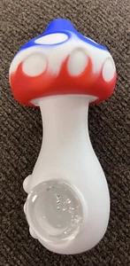 4” Silicone Mushroom Hand Pipe - Picture 1 of 2