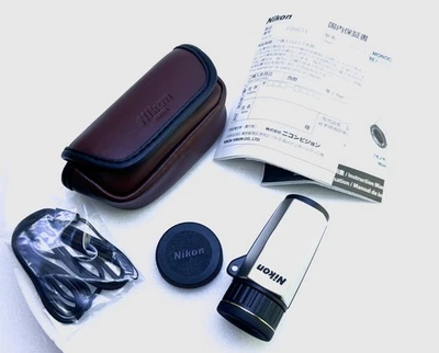 【NEW】Nikon Monocular HG 5x15D Monocular  (white)  JAPAN  #MZ - Image 1 of 4