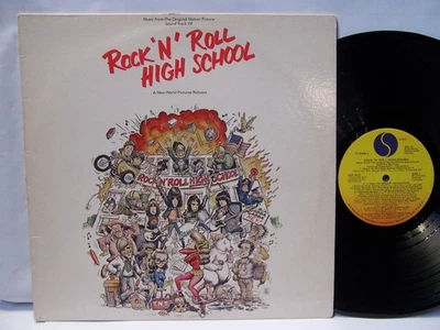 Rock 'N' Roll High School OST  RAMONES  ENO  DEVO  1979 Sire  Punk Rock VG+ - Image 1 of 2
