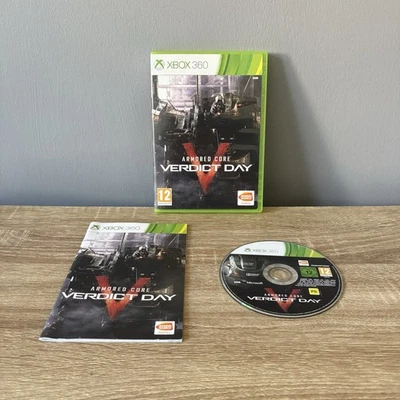 Armored Core V: Verdict Day (Xbox 360, 2012) - Inc. Manual - VGC - Image 1 of 4