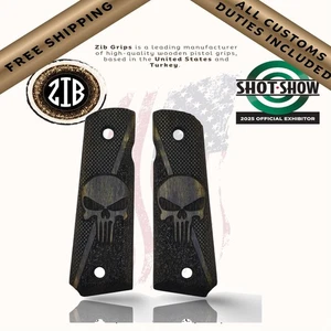 Empuñaduras Zib serie madera empuñaduras de pistola para Colt 1911 - Imagen 1 de 7