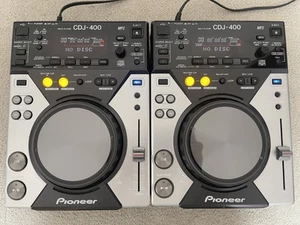 Pioneer DJ CDJ-400 Par Digital CD MP3 USB Player DJ Turntable Set de 2 Probado - Imagen 1 de 24