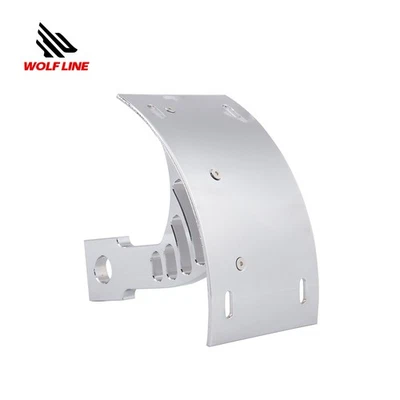 Kit de soporte de placa de reubicación de licencia curva para Kawasaki Ninja ZX10R 2004-2010 Foto 1 de 4