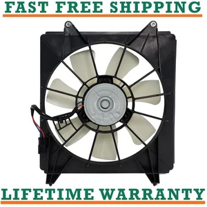 AC Condenser Fan Assembly For 08-12 Honda Accord Acura TSX 2.4L Free Shipping - Bild 1 von 7