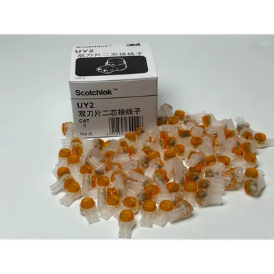 3M Scotchlok Connector UY2 Grease Filling Butt Wire 1000PCS Fast Delivery - Image 1 of 2