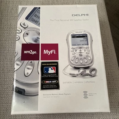 Delphi MyFi xm2go For XM Home Satellite Radio Receiver CIB - Image 1 of 4