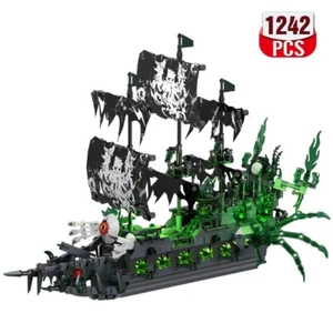 Lego Replica Pirate Ship Brand New No Box 1242 Pieces New Sealed (bagged) NEW - Picture 1 of 6