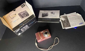 Samsung S730 7.2 MP Digital Camera - Pink w Extras AS IS For Parts Repair - Picture 1 of 16