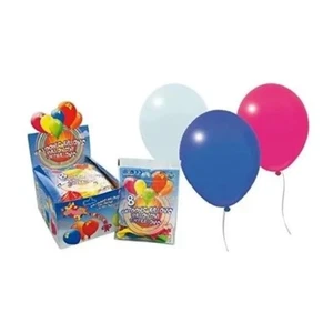 CONFEZIONE N.8 PALLONCINI MULTICOLORE PEGASO GIOCHI PB122 - Foto 1 di 1