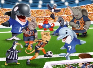 Ravensburger Soccer Field Flair 150 Piece XXL Jigsaw Puzzle for Kids New Gift - Picture 1 of 2