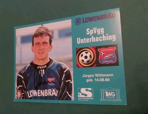 Spvgg Unterhaching, J. Wittmann, autograph card, football - Picture 1 of 1