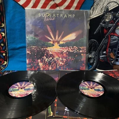 Supertramp ‎Paris Vintage Live LP w/Surprise  A&M Records SP-6702 W/ Dust Cover - Image 1 of 4