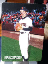 1988 Mother's Cookies SF Giants Baseball Card - Robby Thompson #10 Free Returns
