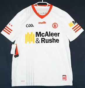 O'Neills Tyrone GAA weiß Fußball Trikot Herren Größe M - Bild 1 von 8