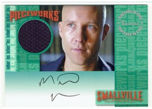Smallville Season 4 Autograph Pieceworks Card PW1-A Michael Rosenbaum as Lex 