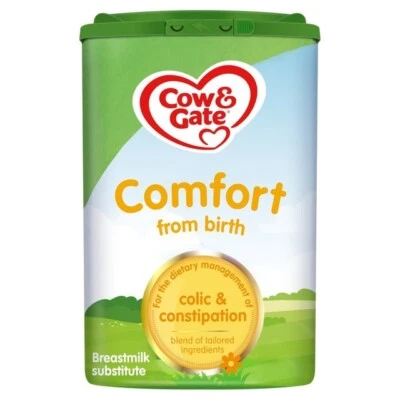 Cow & Gate Comfort Baby Milk Formula Powder from Birth to 12 Months - Изображение 1 из 3