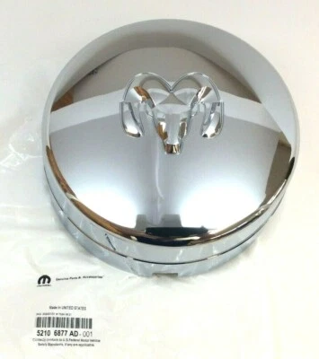 Dodge Ram 3500 2002-2018 tapa central de cubo de rueda trasera doble cromo nuevo OEM Foto 1 de 4