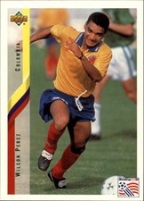 1994 Upper Deck World Cup Contenders French/Dutch #45 Wilson Perez