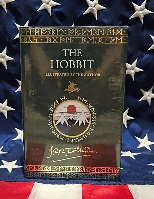 NEW SEALED JRR Tolkien The Hobbit Illustrated by JRRT Hardcover Deluxe Edition - Image 1 of 4