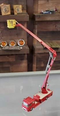 Vintage CORGI Major Toys- Simon Snorkel Fire Engine #1127 Tall extending Bucket  - Image 1 of 4